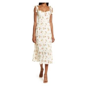 REFORMATION Nikita Floral Dress In Noemi